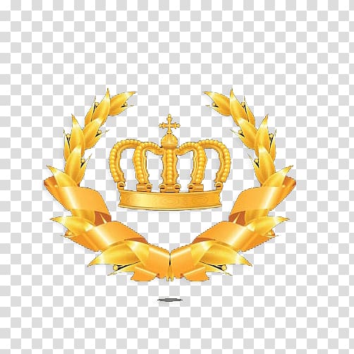 gold crown illustration, Gold Crown , crown transparent background PNG clipart