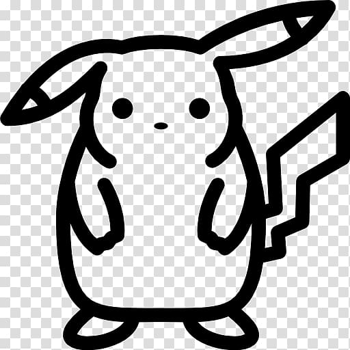Pokemon Black & White Pikachu Pokémon GO Computer Icons , pikachu transparent background PNG clipart