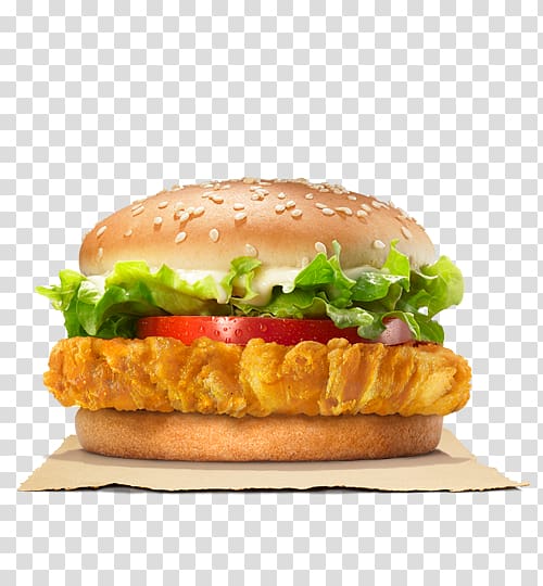 TenderCrisp Burger King grilled chicken sandwiches Whopper Hamburger, burger king transparent background PNG clipart