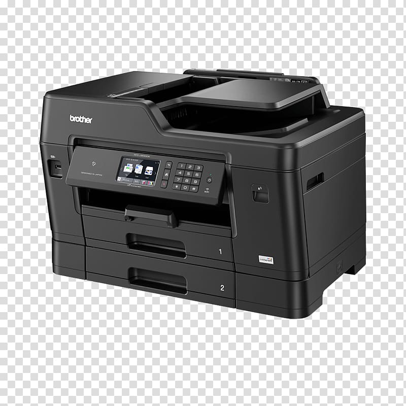 Multi-function printer Paper Brother Industries Inkjet printing, printer transparent background PNG clipart