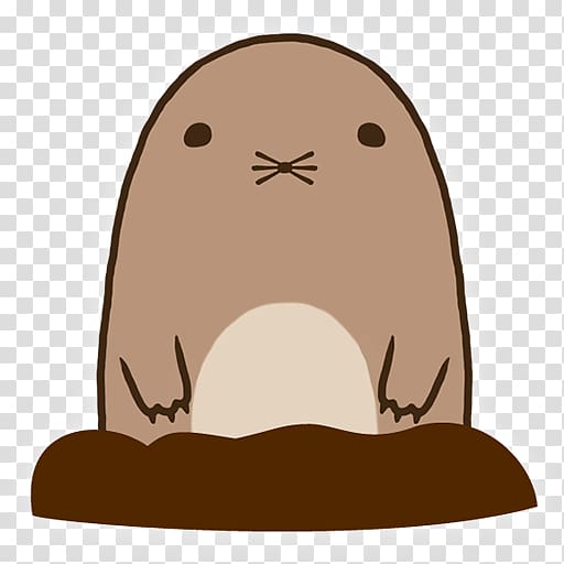 Pull up Mole Fat Mole Cartoon Animation, Animation transparent background PNG clipart
