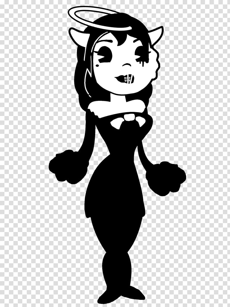 Bendy and the Ink Machine TheMeatly Games Video game, Clothes draw transparent background PNG clipart