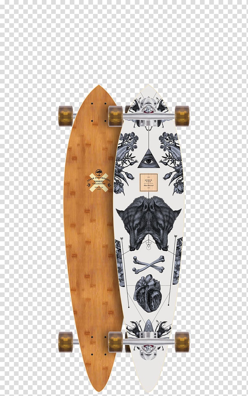 Arbor Fish Bamboo Longboard Complete Skateboard Arbor Axis Walnut Longboard Complete Arbor Axis Bamboo, skateboard transparent background PNG clipart