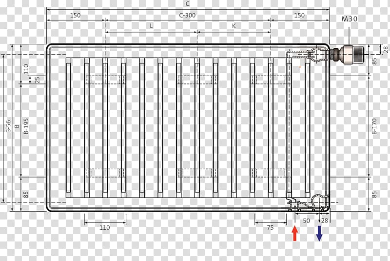 Heating Radiators Pipe Central heating Radijator, Radiator transparent background PNG clipart