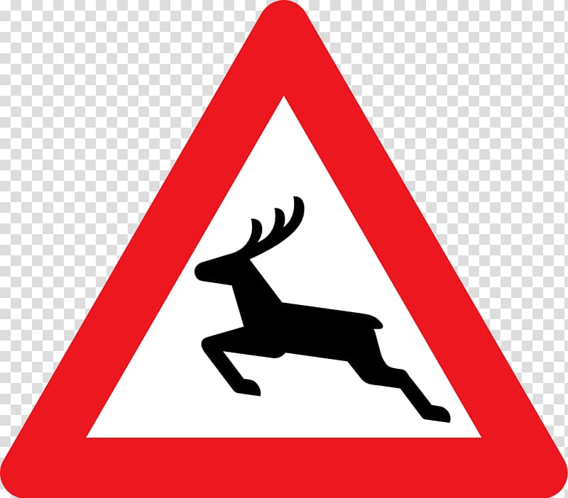 Deer Traffic sign Warning sign Traffic light, 26 transparent background PNG clipart