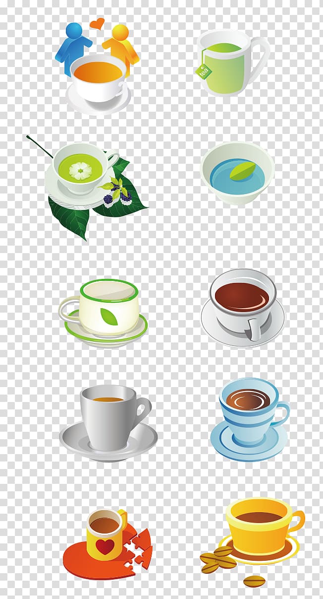 Green tea Coffee Flowering tea White tea, green tea transparent background PNG clipart