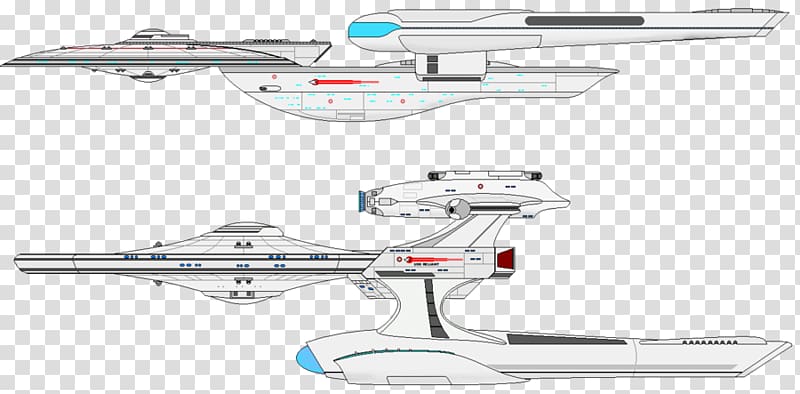 Star Trek Starship Enterprise USS Reliant USS Excelsior, star ship transparent background PNG clipart