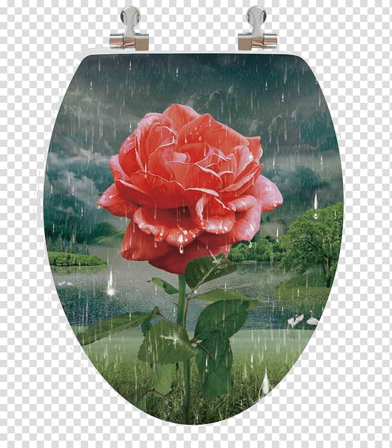 Garden roses Toilet & Bidet Seats Toilet seat cover, realistic different nuts transparent background PNG clipart