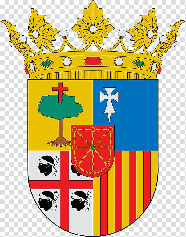 Crown of Aragon Coat of arms of Aragon Crest, Flag transparent background PNG clipart