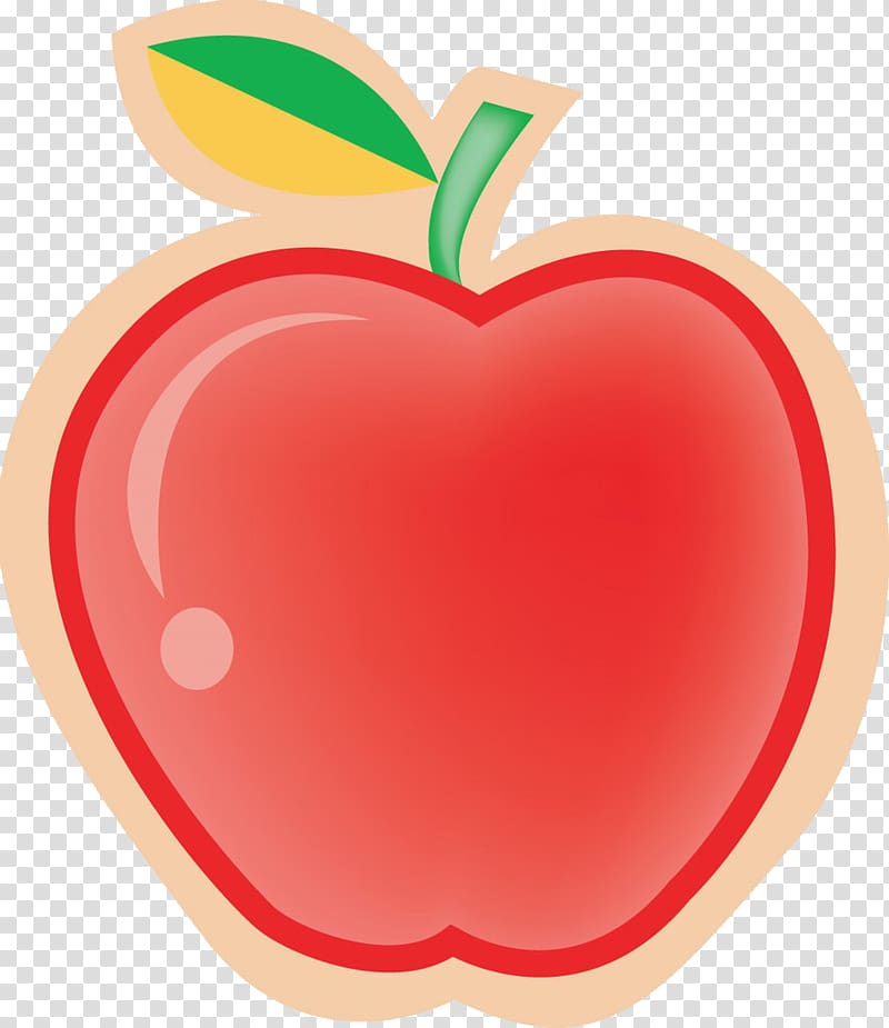 Apple Cartoon Auglis Food, Apple Design Creative Gifts transparent background PNG clipart