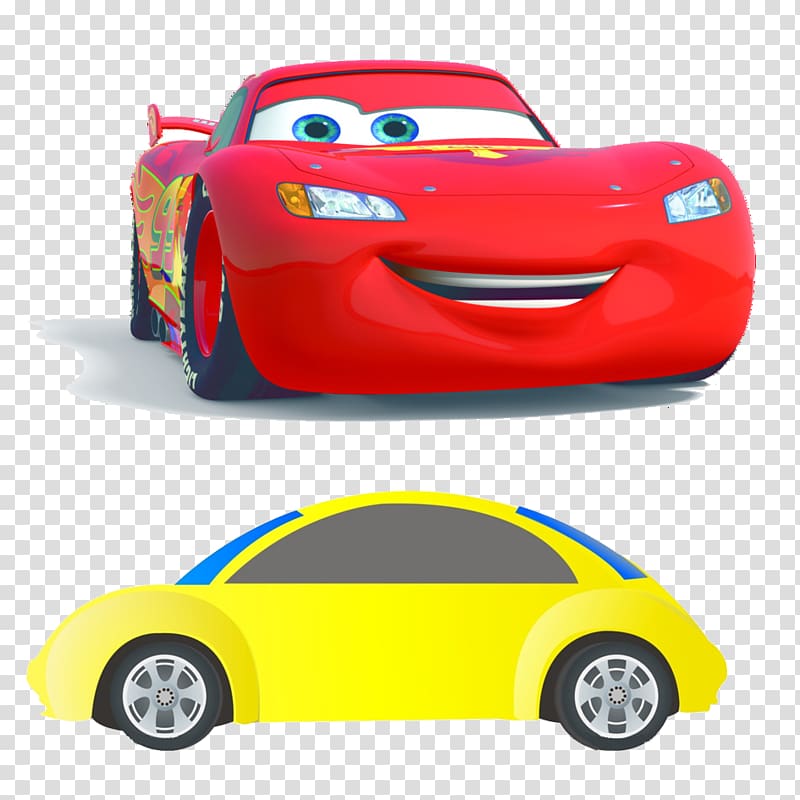 Cars Mater Sticker Decal , Two cars transparent background PNG clipart