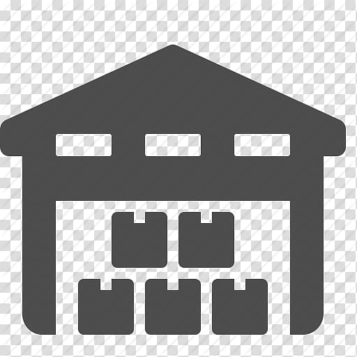 gray house illustration, Warehouse Computer Icons Logistics Self Storage, Free High Quality Logistic Icon transparent background PNG clipart