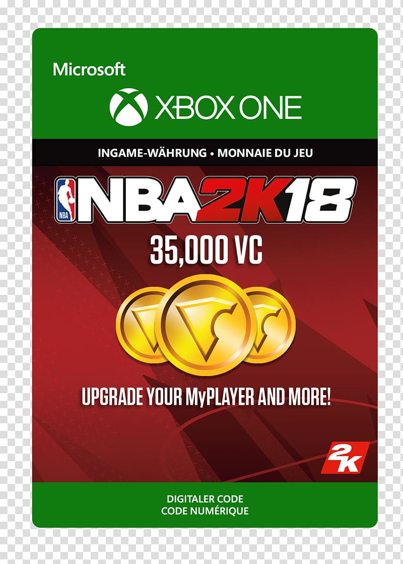 NBA 2K18 NBA 2K17 Xbox One 2K Games, xbox transparent background PNG clipart