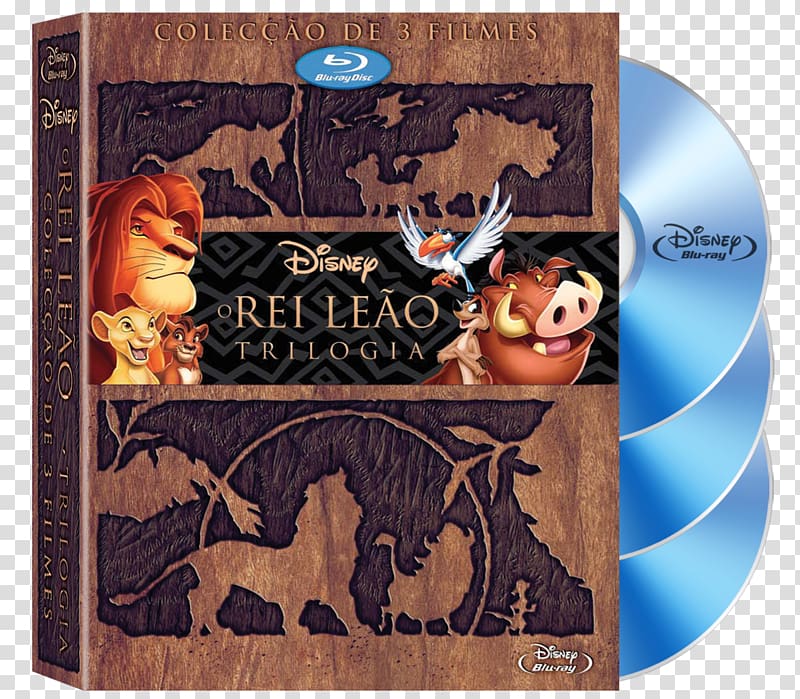 Blu-ray disc Shenzi Simba DVD Box set, dvd transparent background PNG clipart