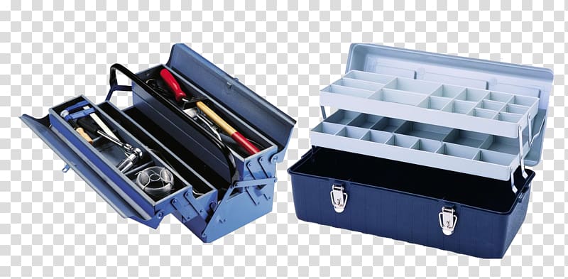 Toolbox, Blue toolbox transparent background PNG clipart