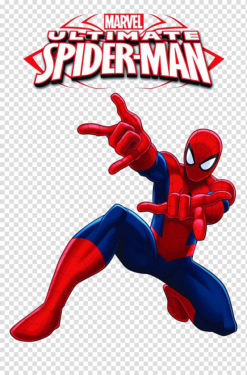 Marvel Ultimate Spider-Man illustration, Ultimate Spider-Man , spider-man transparent background PNG clipart