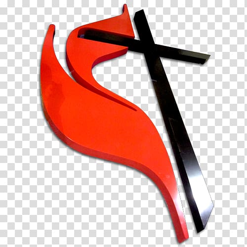 Cross and flame United Methodist Church Methodism , others transparent background PNG clipart