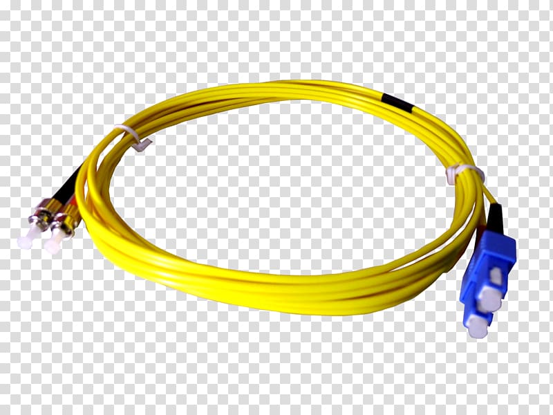 Optical fiber Electrical cable Coaxial cable Optics Electrical connector, Jumper Cables transparent background PNG clipart