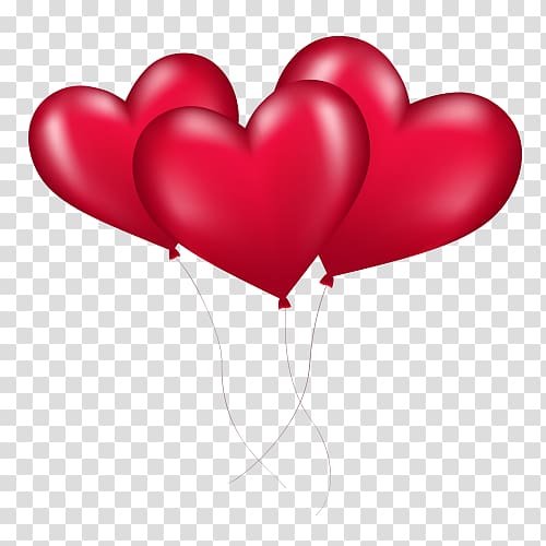 Balloon Heart Valentine\'s Day , love balloon transparent background PNG clipart