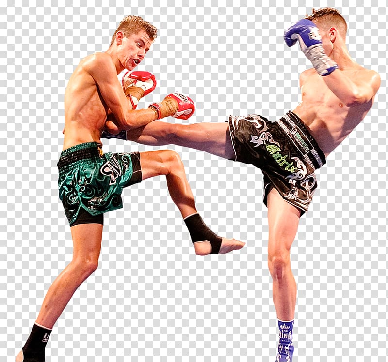 Muay Thai Combat sport Kickboxing Strike, Boxing transparent background PNG clipart
