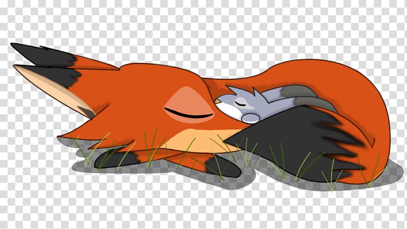 Canidae Red fox Rabbit Drawing, three bunnies sleeping transparent background PNG clipart