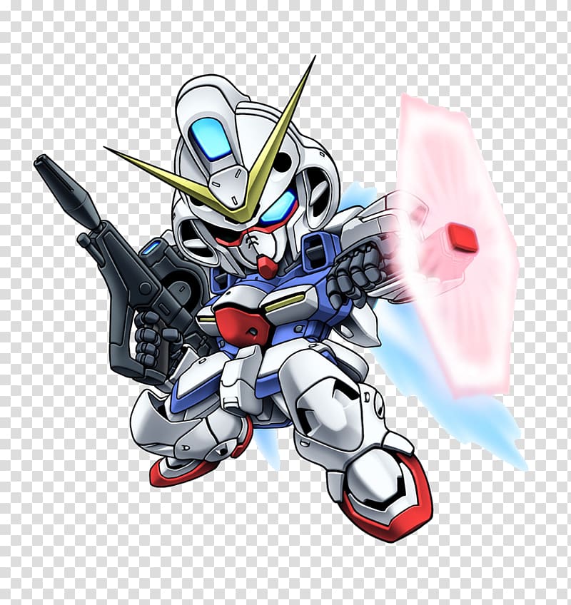 SD Gundam Chibi Mobile Suit Crossbone Gundam Mecha, Chibi transparent background PNG clipart