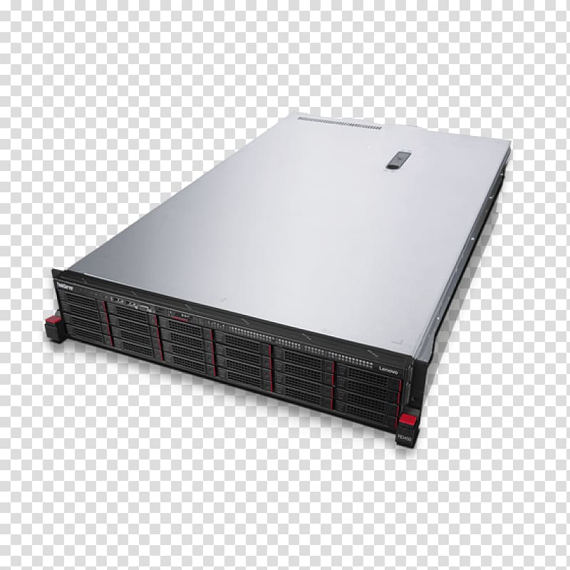 ThinkServer Lenovo Xeon Computer Servers IBM System x, rack Server transparent background PNG clipart