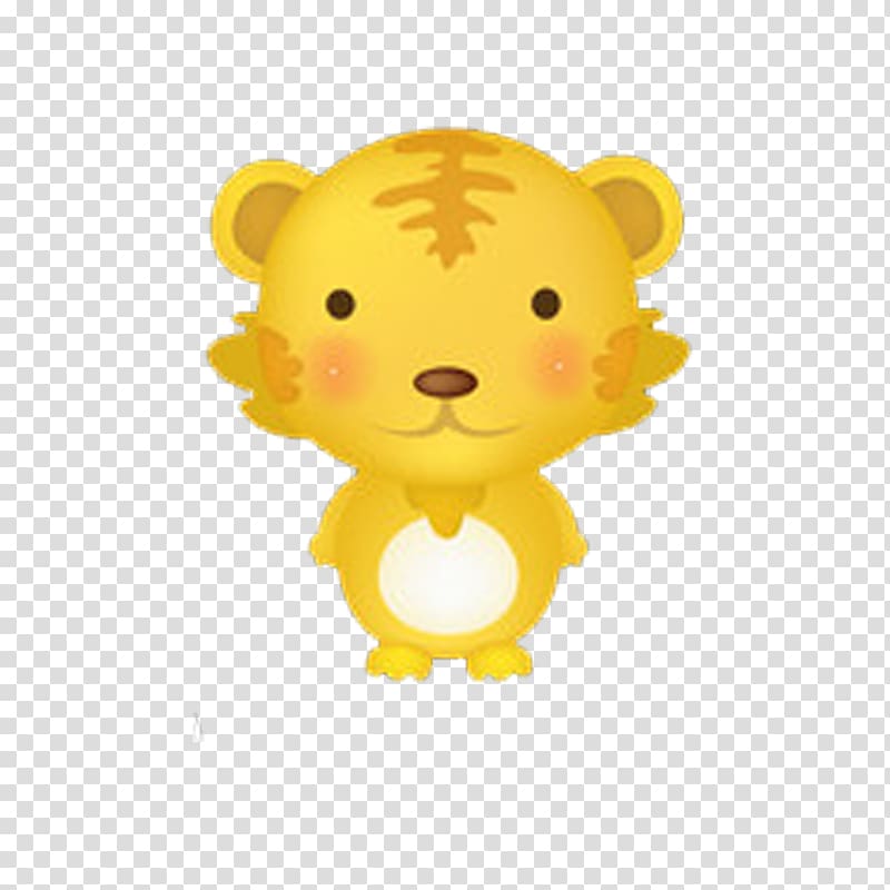 Tiger Lion South Korea Chinese zodiac Illustration, Cartoon lion transparent background PNG clipart