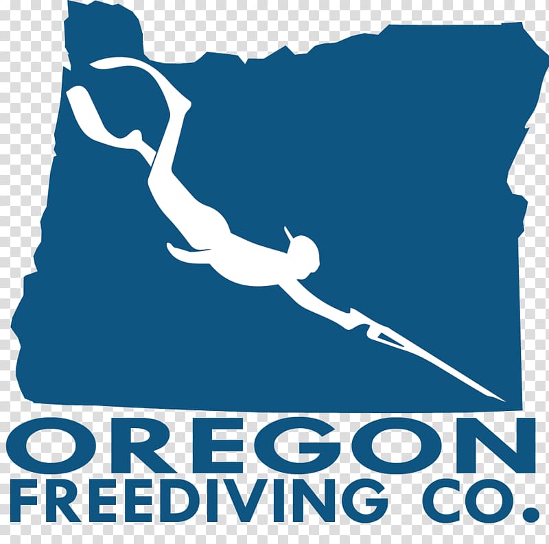 Oregon Freediving Free-diving Logo Underwater diving Spearfishing, Travel Weekend transparent background PNG clipart