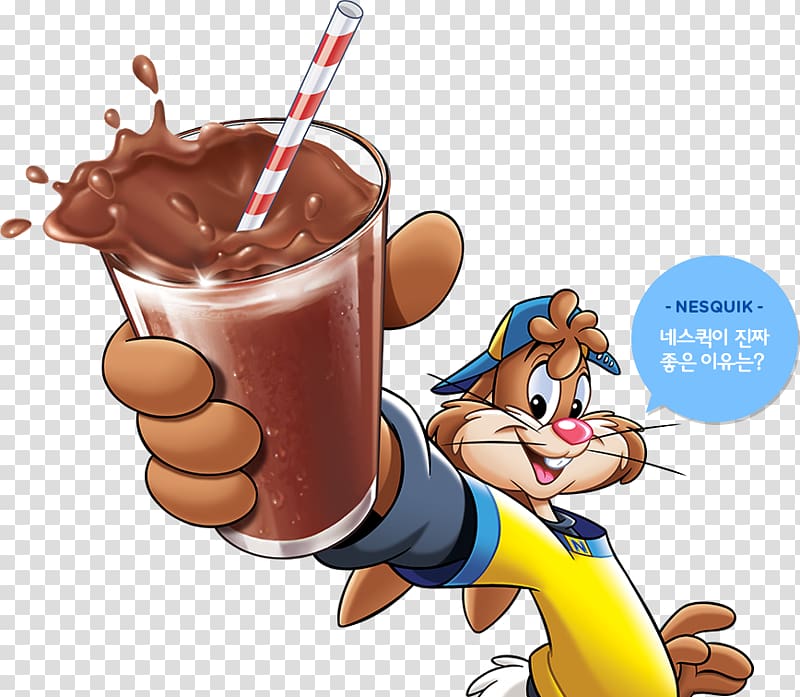 Cartoon Food Finger, nesquik transparent background PNG clipart