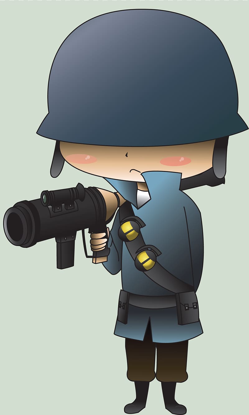 Team Fortress 2 Soldier Xbox 360 PlayStation 3 Chibi, Soldier transparent background PNG clipart