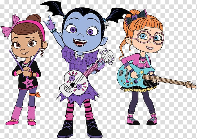 Ringer T-shirt Clothing Disney Junior, vampirina transparent background PNG clipart