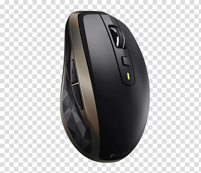 Computer mouse Logitech MX Anywhere 2 Scroll wheel Laser mouse, Computer Mouse transparent background PNG clipart