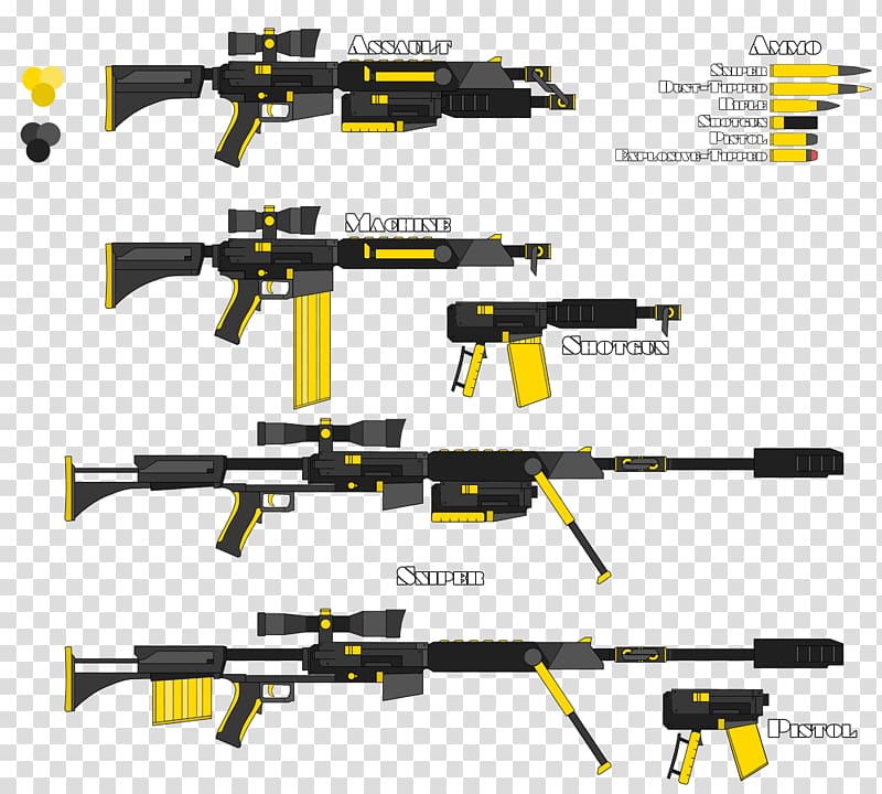 Weapon Firearm Sword Sniper rifle Bazooka, weapon transparent background PNG clipart