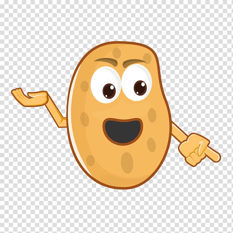 Baked potato Cartoon , mister potato chips transparent background PNG clipart