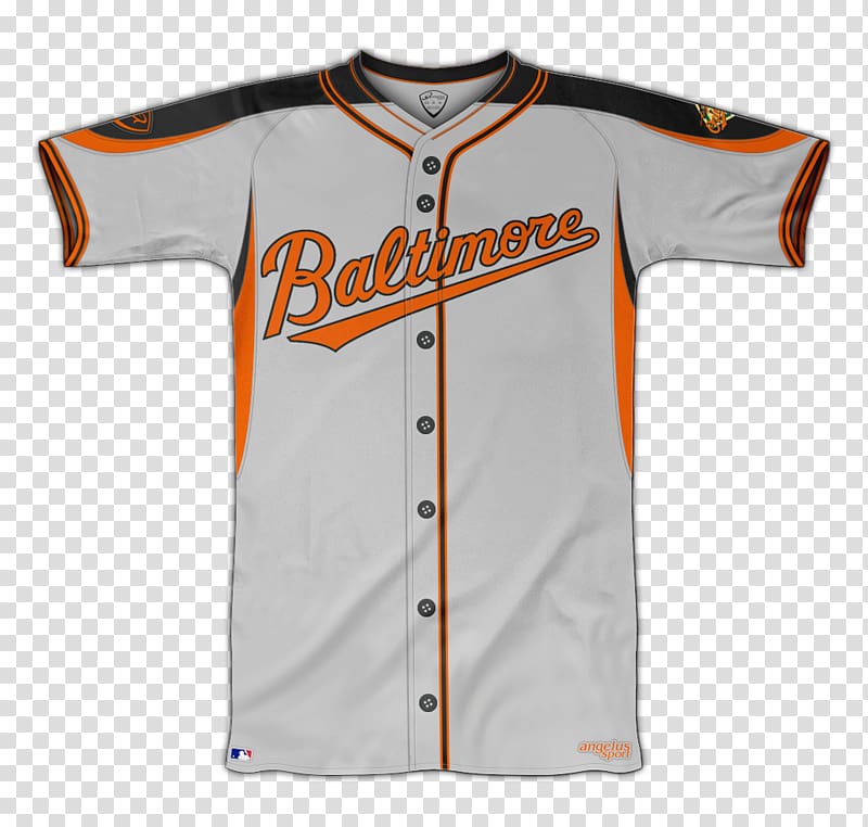 Sports Fan Jersey Baltimore Orioles MLB T-shirt Baseball, T-shirt transparent background PNG clipart