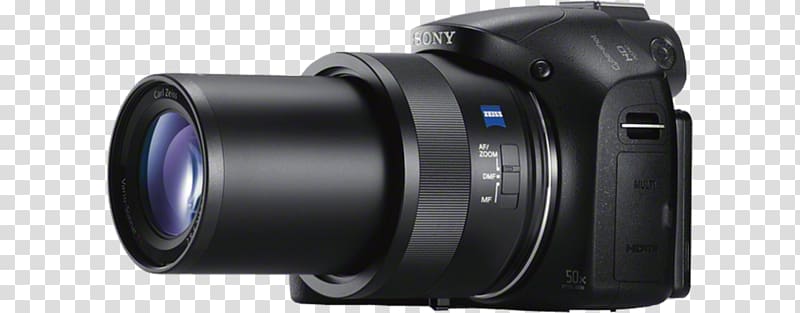 Sony Cyber-shot DSC-HX400V Sony Cyber-shot DSC-H400 Point-and-shoot camera 索尼, Camera transparent background PNG clipart