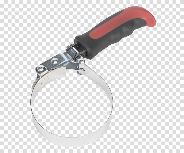 Tool Strap wrench Oil filter Spanners Sealey, Oilfilter Wrench transparent background PNG clipart