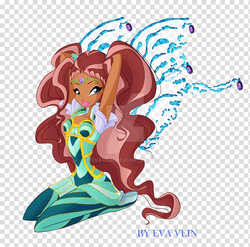 Aisha Flora Bloom Winx Club, Season 6 Mythix, Fairy transparent background PNG clipart