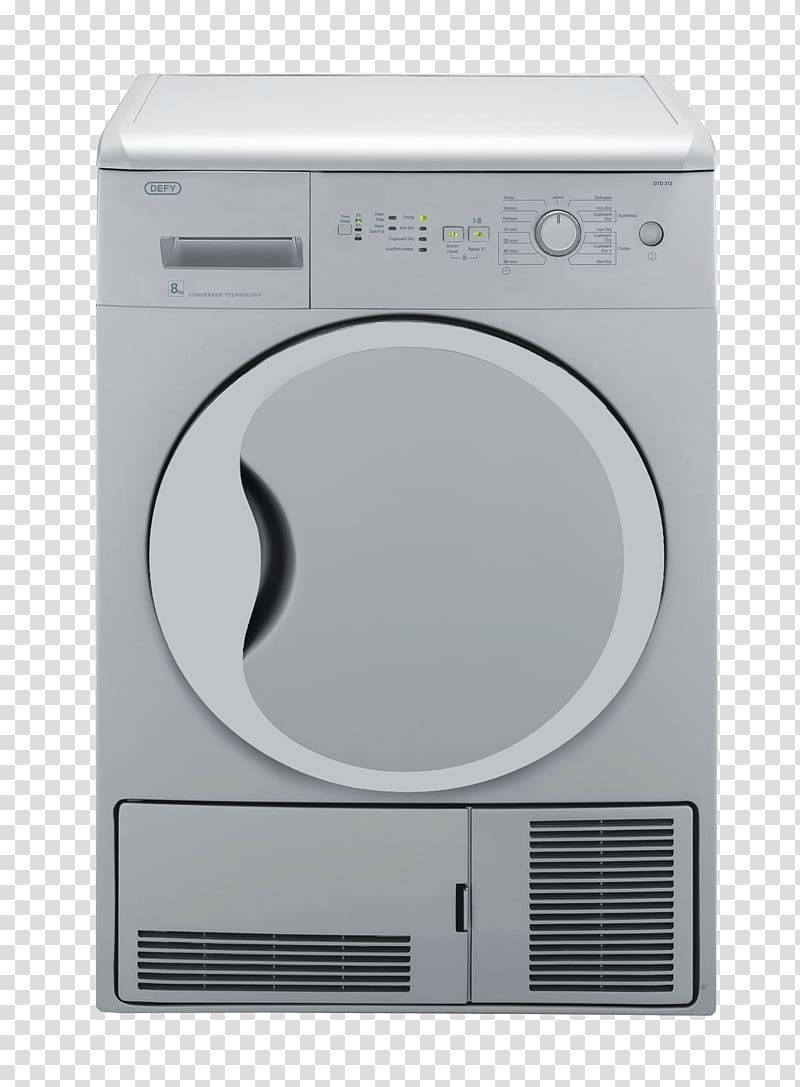 Clothes dryer Home appliance Motorola Defy Major appliance Condenser, dryer transparent background PNG clipart