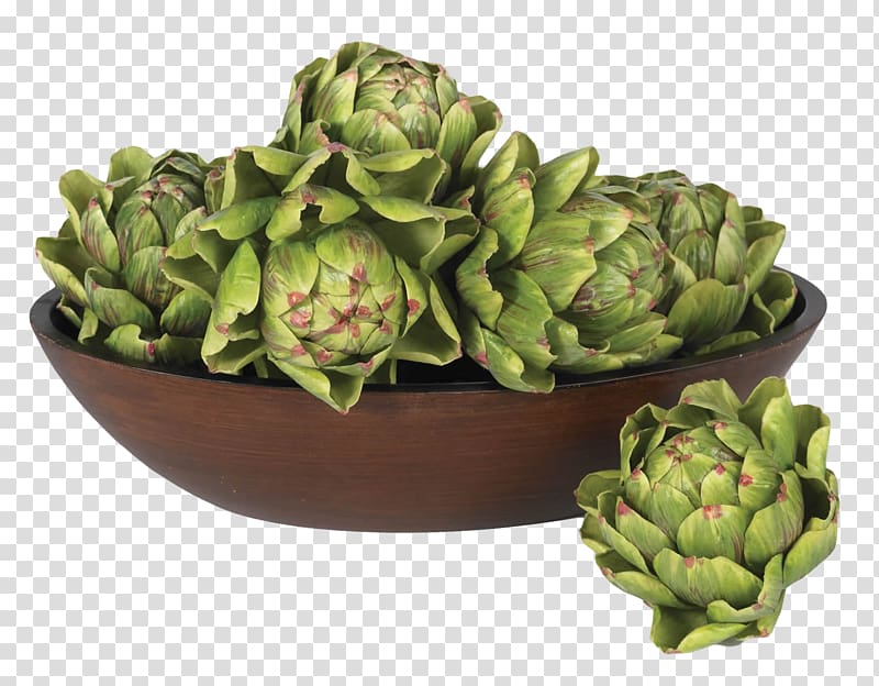 Artichoke extract Coffee Liver Bile, Artichoke in Bowl transparent background PNG clipart