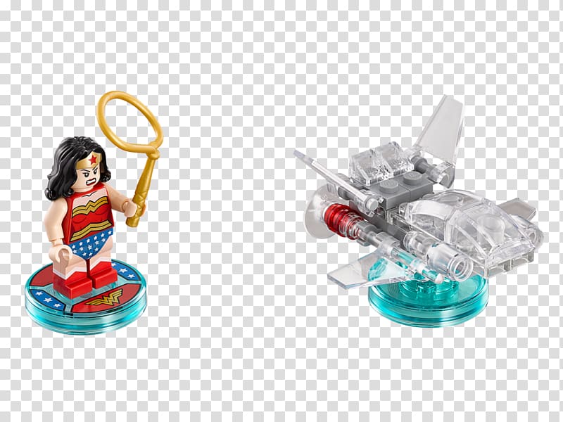 Lego Dimensions Diana Prince Lego minifigure Toy, invisible woman transparent background PNG clipart