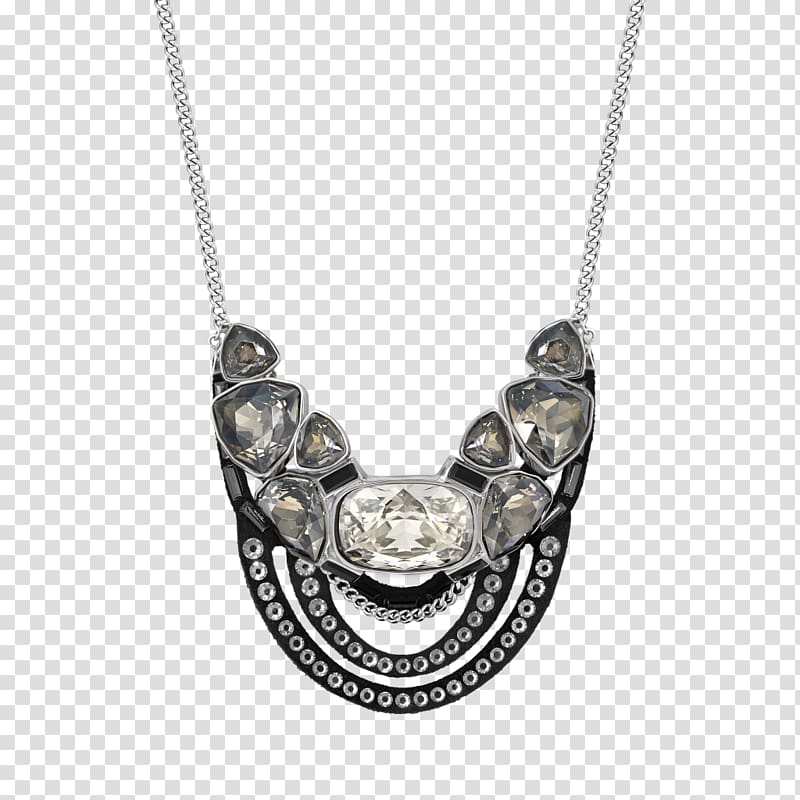 Locket Necklace Swarovski AG Jewellery Chain, necklace transparent background PNG clipart