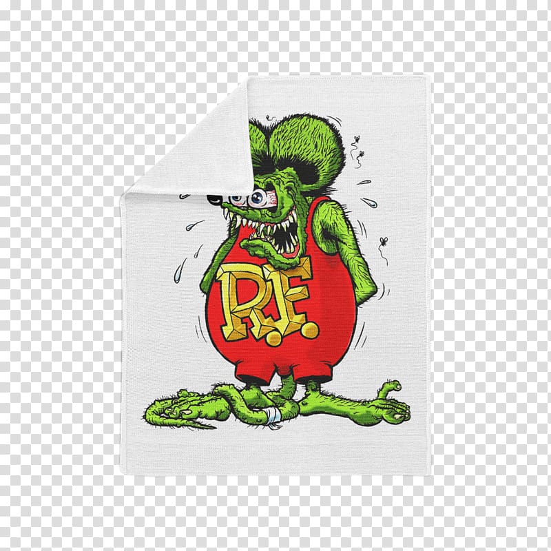 Car Rat Fink Decal Kustom Kulture Sticker, car transparent background PNG clipart