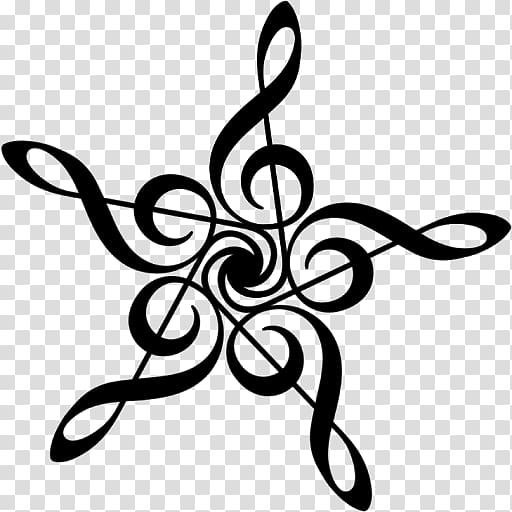 Clef Treble Drawing , musical note transparent background PNG clipart