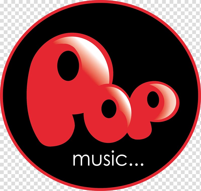 Logo Pop music Radio Disc jockey, Pop transparent background PNG clipart