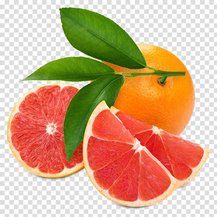 sliced oranges, Juice Grapefruit Vegetarian cuisine Orange, grapefruit transparent background PNG clipart