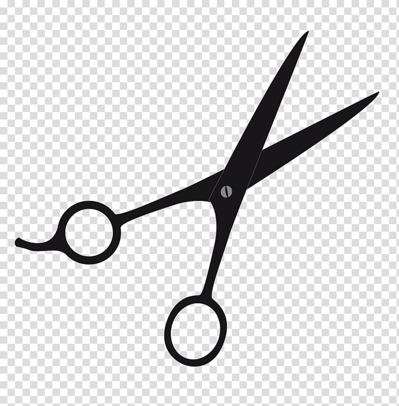black scissors , Scissors Hair care, scissors transparent background PNG clipart