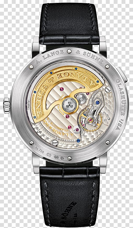 Watch A. Lange & Söhne Clock Lunar phase Salon international de la haute horlogerie, watch transparent background PNG clipart