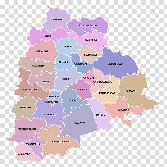 Telangana Legislative Assembly States and territories of India Telugu language Map, TELANGANA Map transparent background PNG clipart